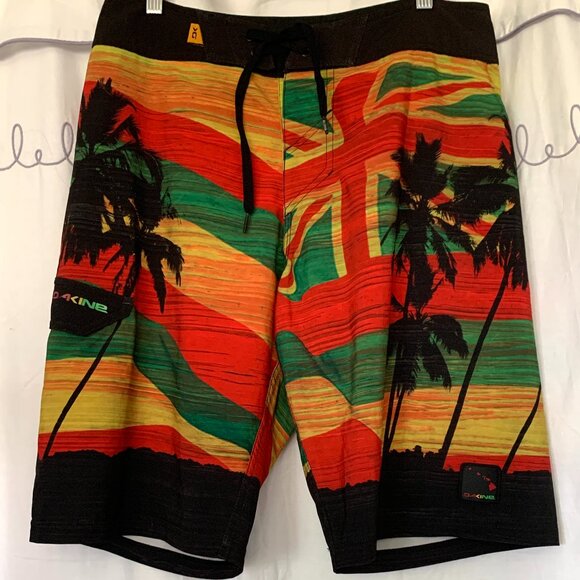 Dakine Surf Trunks Board Shorts Swim Trunks 17" - Picture 1 of 5